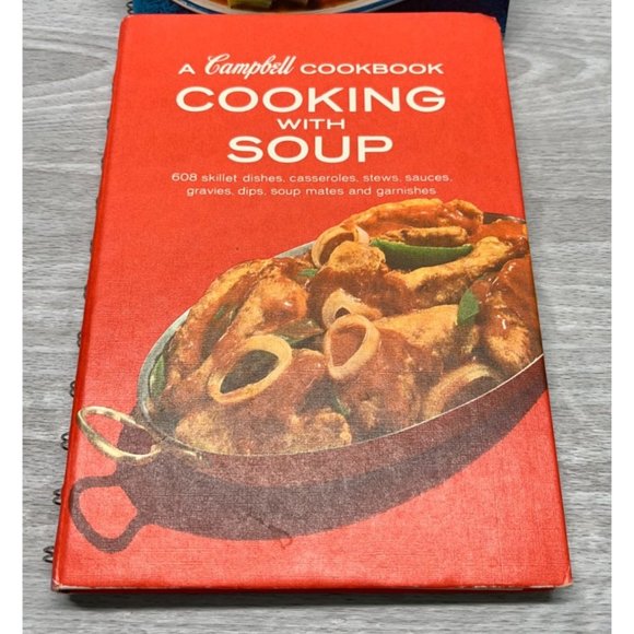 Vintage Campbell Soup Cookbooks Lot of 2 Main Dish Recipes Stews Sauces - Picture 2 of 12